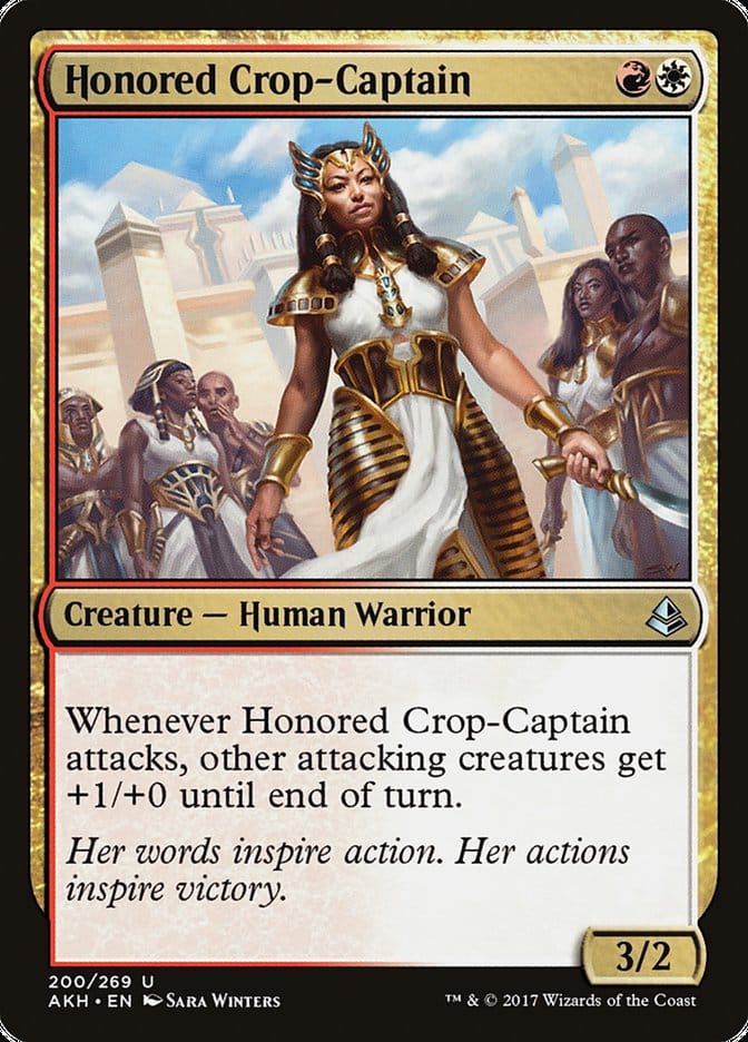 Honored Crop-Captain [Amonkhet] Magic: The Gathering