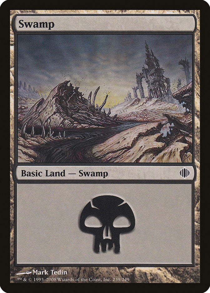 Swamp (239) [Shards of Alara] Magic: The Gathering