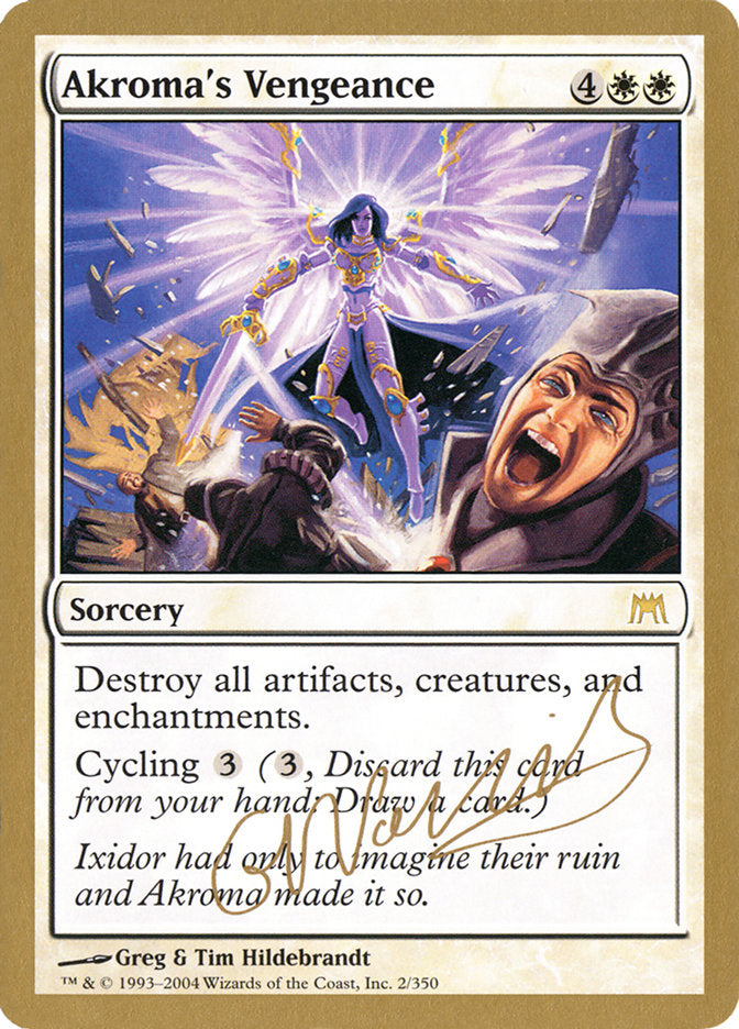Akroma's Vengeance (Gabriel Nassif) [World Championship Decks 2004] Magic: The Gathering