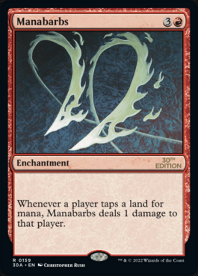 Manabarbs [30th Anniversary Edition] Magic: The Gathering