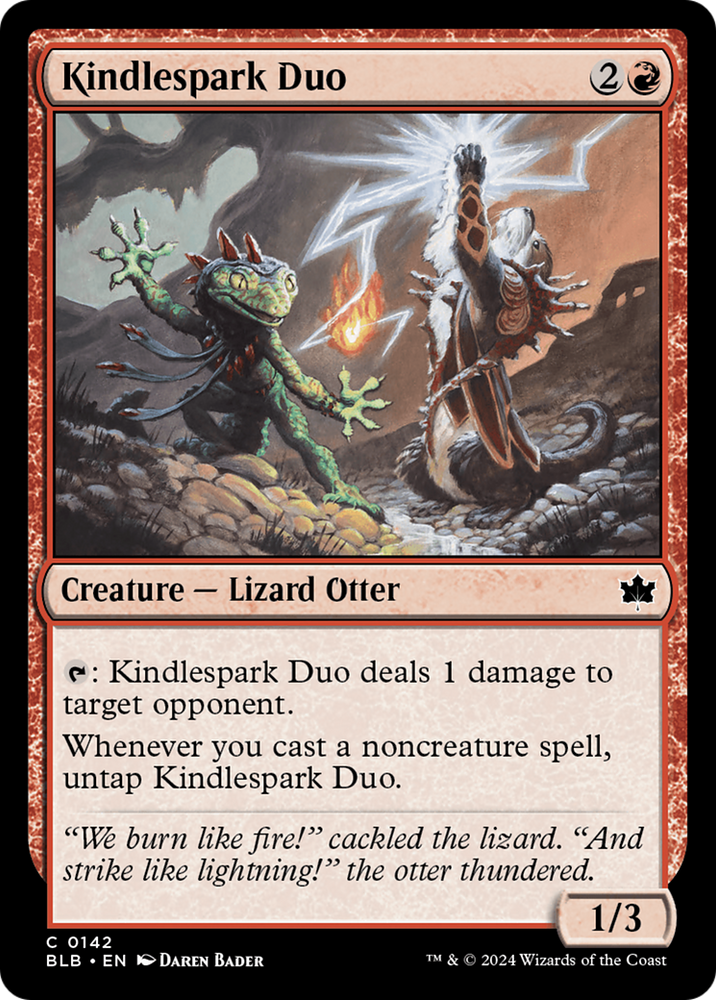 Kindlespark Duo [Bloomburrow] Magic: The Gathering