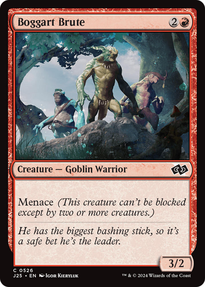 Boggart Brute [Foundations Jumpstart] Magic: The Gathering