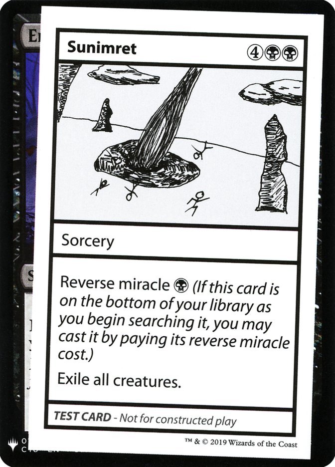Sunimret [Mystery Booster Playtest Cards] Magic: The Gathering
