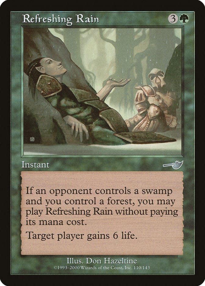 Refreshing Rain [Nemesis] Magic: The Gathering