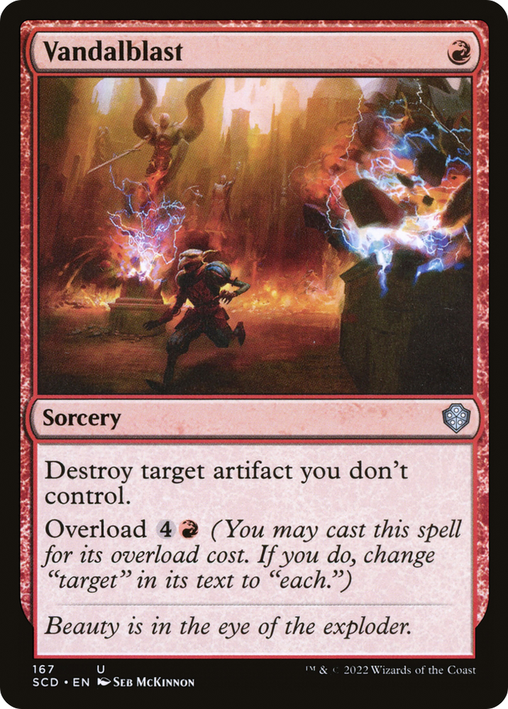 Vandalblast [Starter Commander Decks] Magic: The Gathering