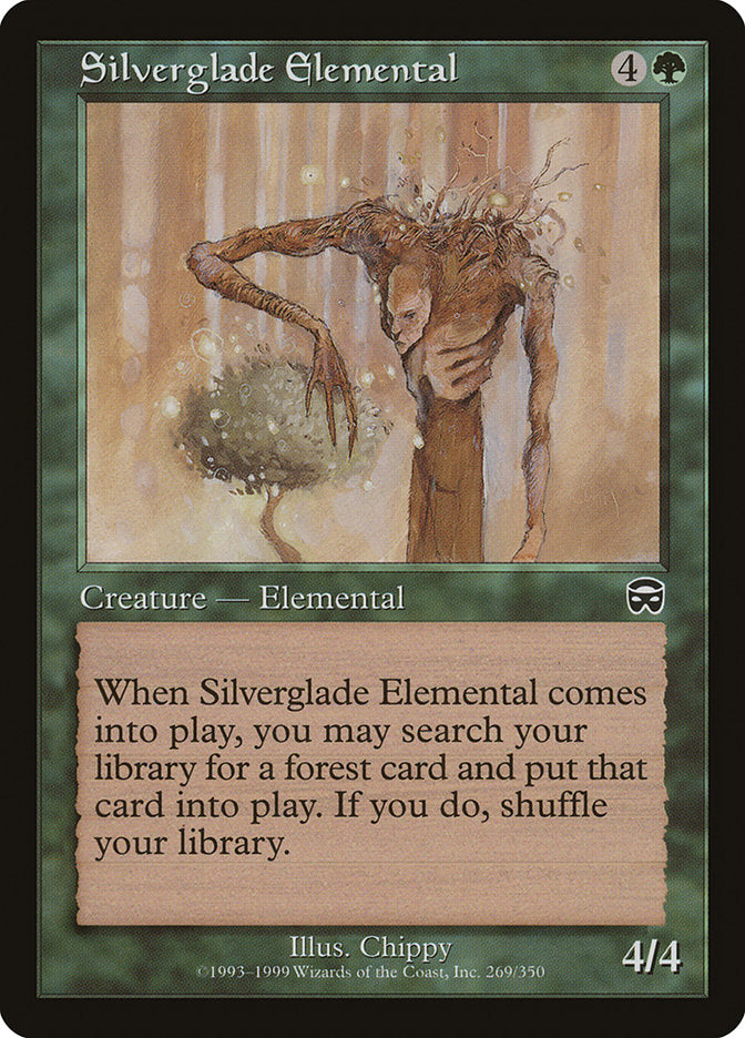 Silverglade Elemental [Mercadian Masques] Magic: The Gathering