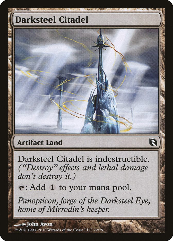 Darksteel Citadel [Duel Decks: Elspeth vs. Tezzeret] Magic: The Gathering