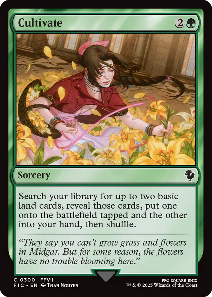 Cultivate [FINAL FANTASY Commander] Magic: The Gathering