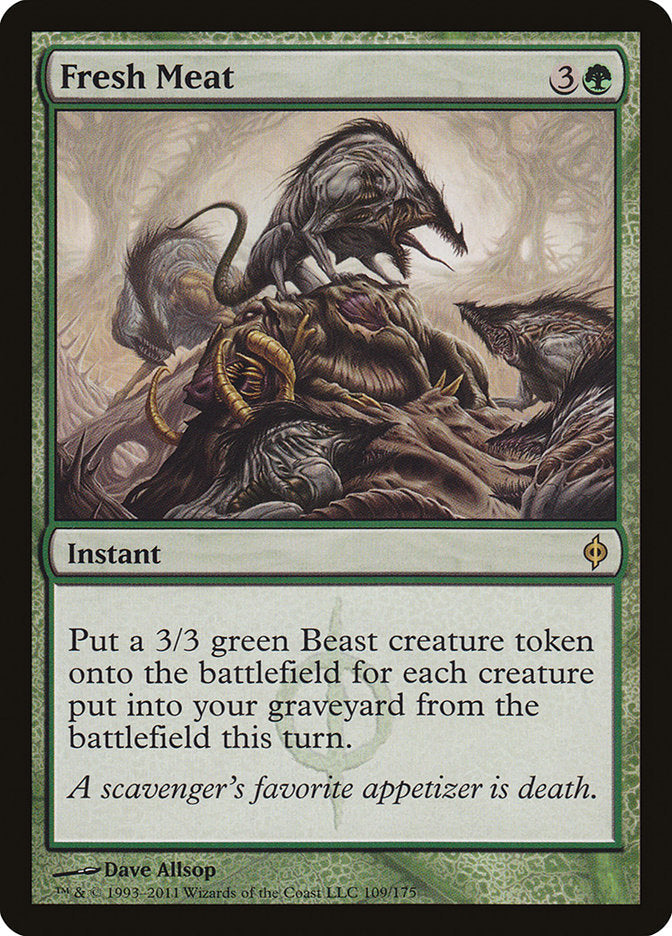 Fresh Meat [New Phyrexia] Magic: The Gathering