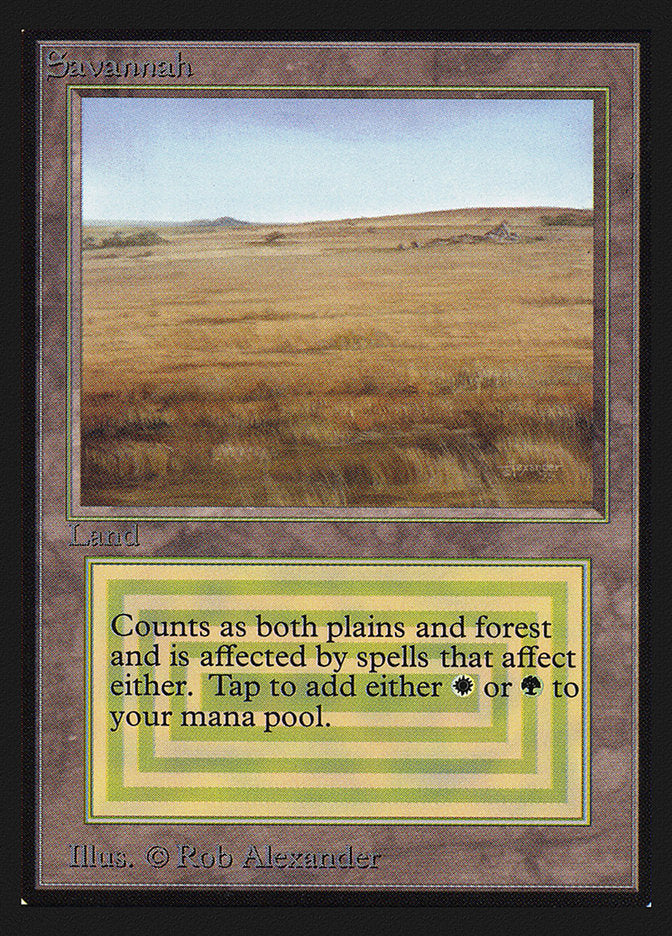 Savannah [Collectors' Edition] Magic: The Gathering