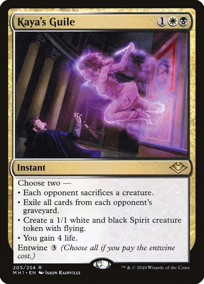 Kaya's Guile [Modern Horizons] Magic: The Gathering