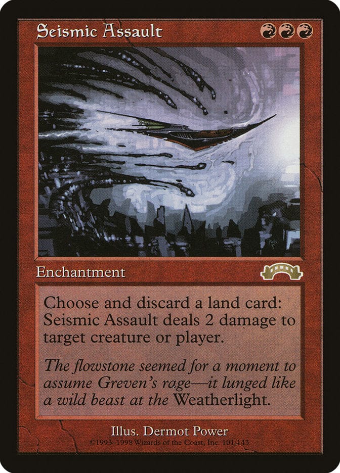 Seismic Assault [Exodus] Magic: The Gathering