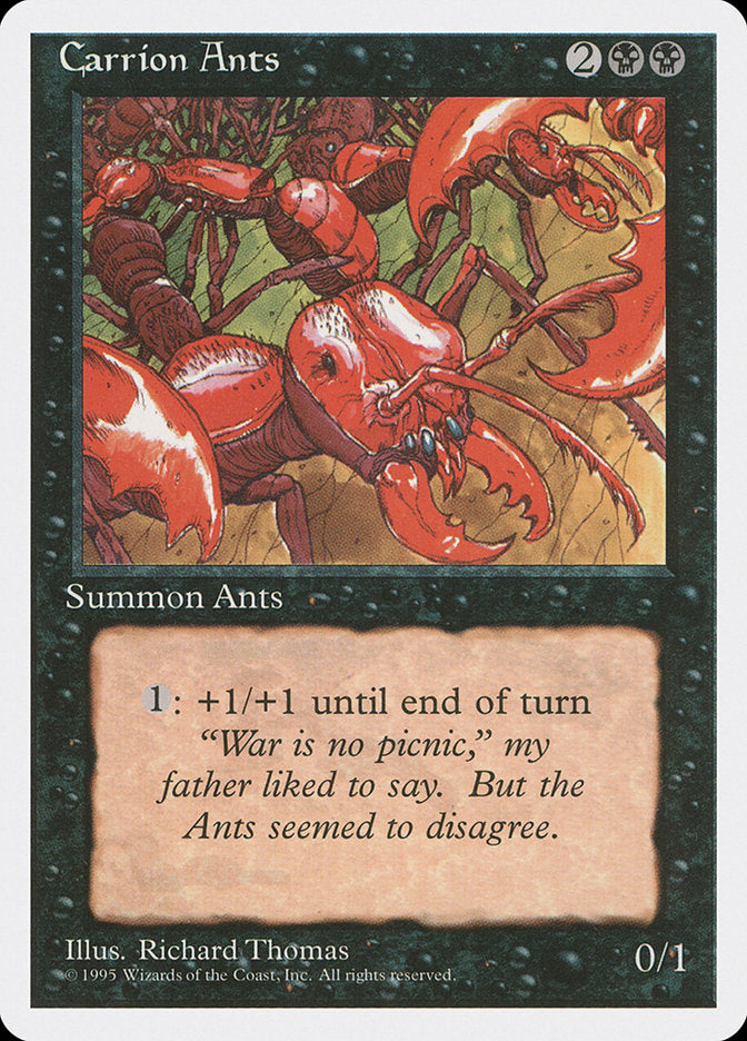 Carrion Ants [Fourth Edition] Magic: The Gathering