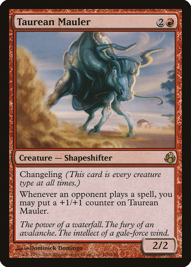 Taurean Mauler [Morningtide] Magic: The Gathering