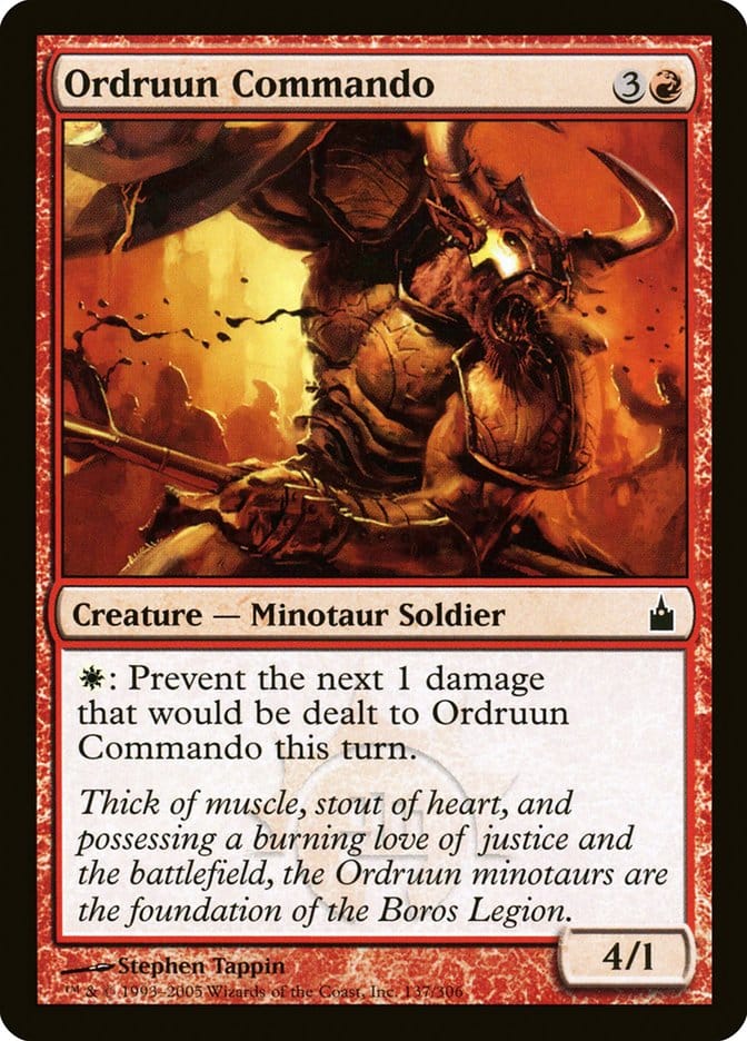 Ordruun Commando [Ravnica: City of Guilds] Magic: The Gathering