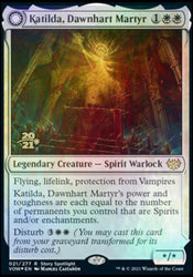 Katilda, Dawnhart Martyr // Katilda's Rising Dawn [Innistrad: Crimson Vow Prerelease Promos] Magic: The Gathering