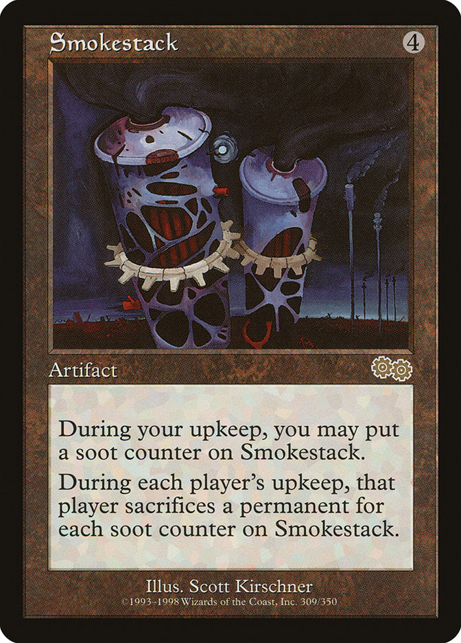 Smokestack [Urza's Saga] Magic: The Gathering