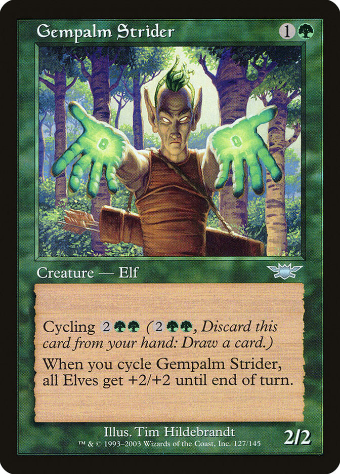 Gempalm Strider [Legions] Magic: The Gathering