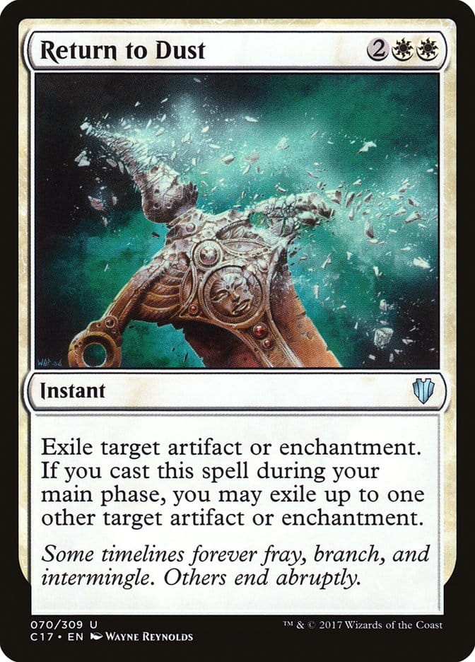 Return to Dust [Commander 2017] Magic: The Gathering