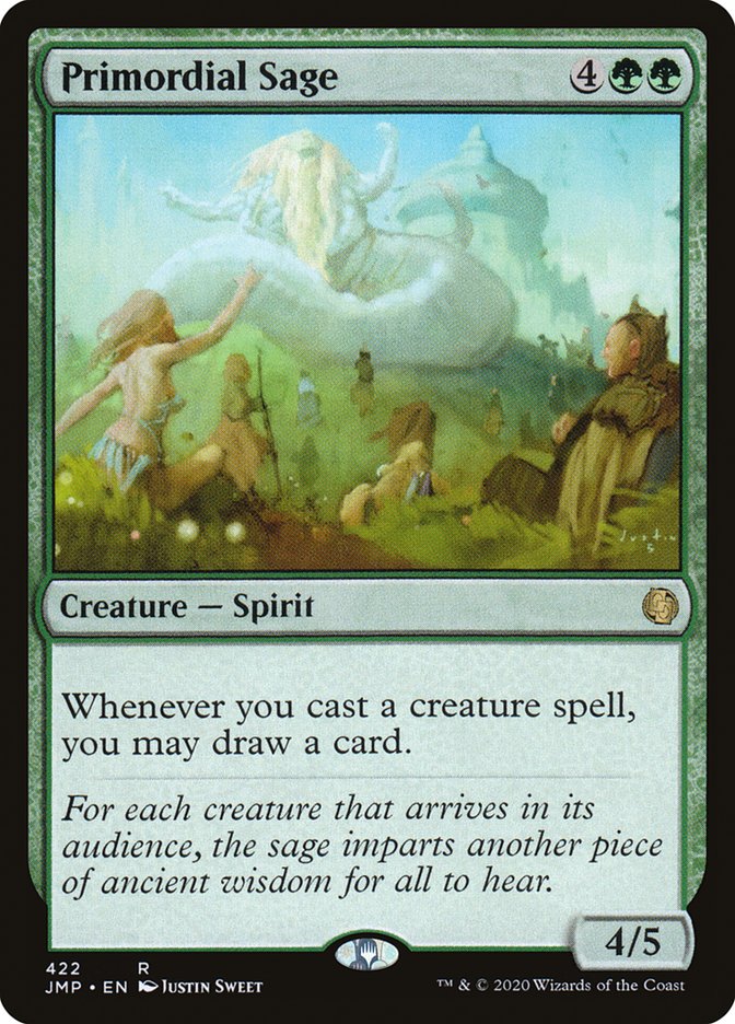 Primordial Sage [Jumpstart] Magic: The Gathering