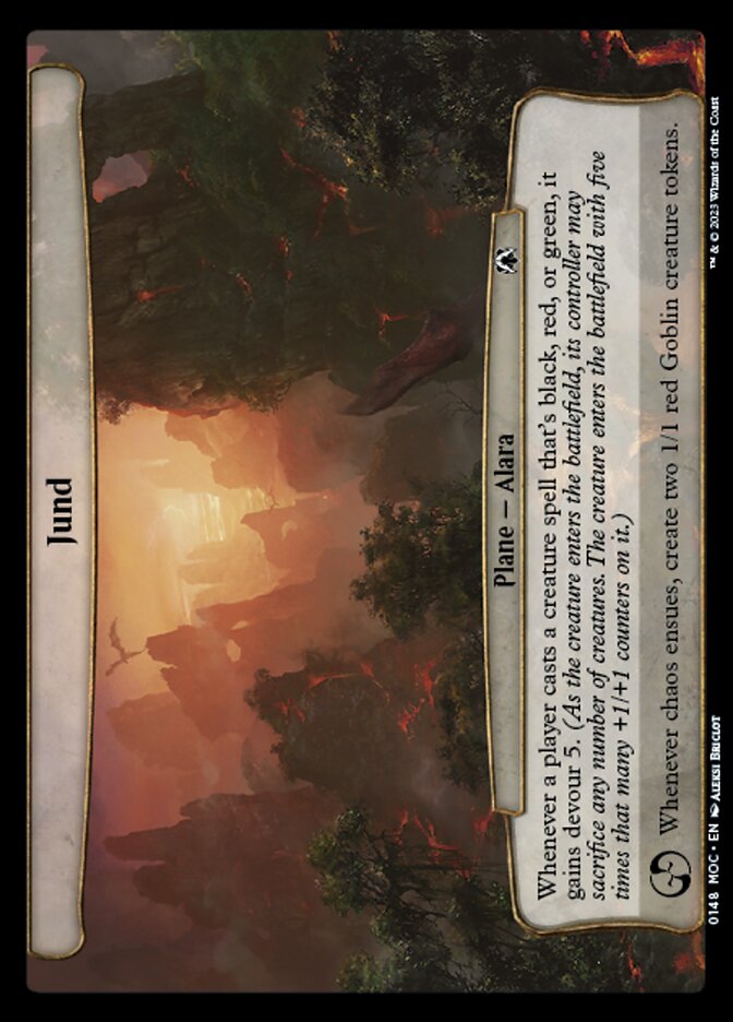 Jund [March of the Machine Commander] Magic: The Gathering