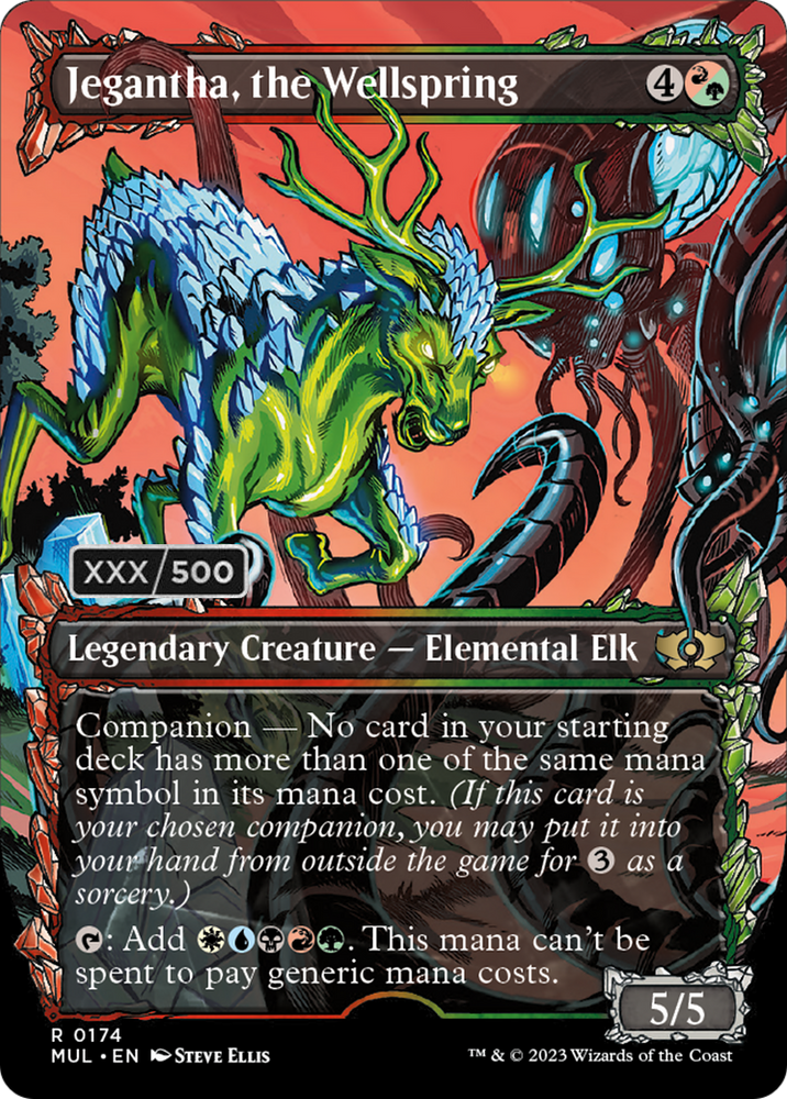 Jegantha, the Wellspring (Serialized) [Multiverse Legends] Magic: The Gathering