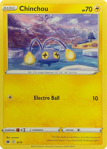 Chinchou (8/15) [McDonald's Promos: Match Battle] Pokémon