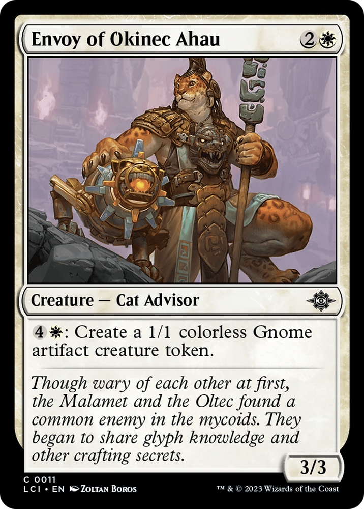 Envoy of Okinec Ahau [The Lost Caverns of Ixalan] Magic: The Gathering