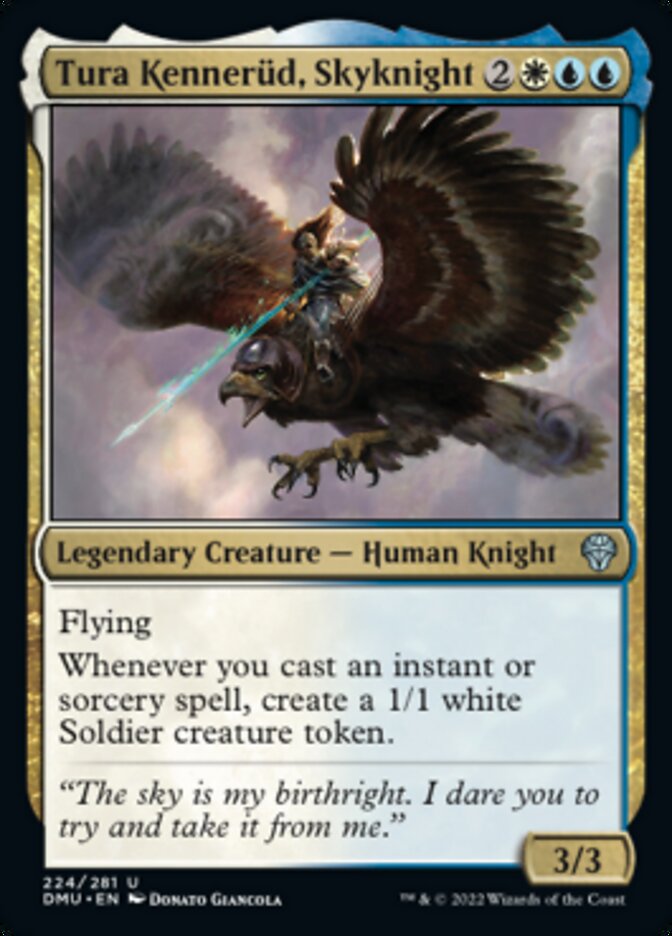 Tura Kennerud, Skyknight [Dominaria United] Magic: The Gathering