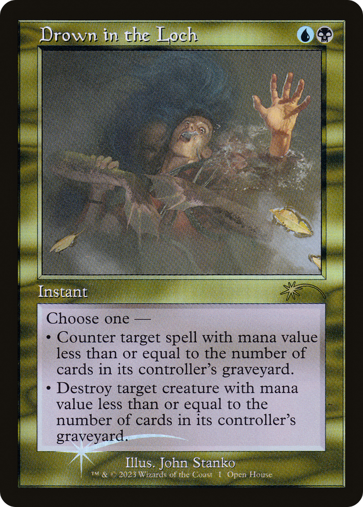 Drown in the Loch (Open House) [Wizards Play Network 2023] Magic: The Gathering