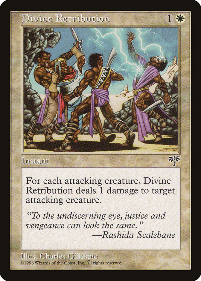 Divine Retribution [Mirage] Magic: The Gathering