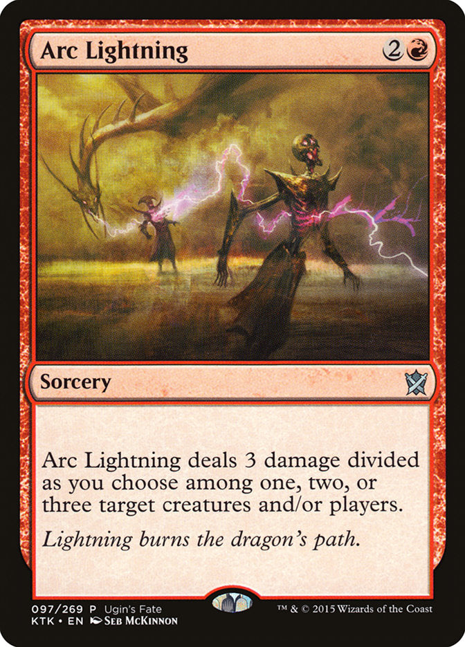Arc Lightning [Ugin's Fate] Magic: The Gathering