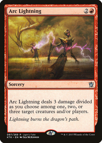 Arc Lightning [Ugin's Fate] Magic: The Gathering