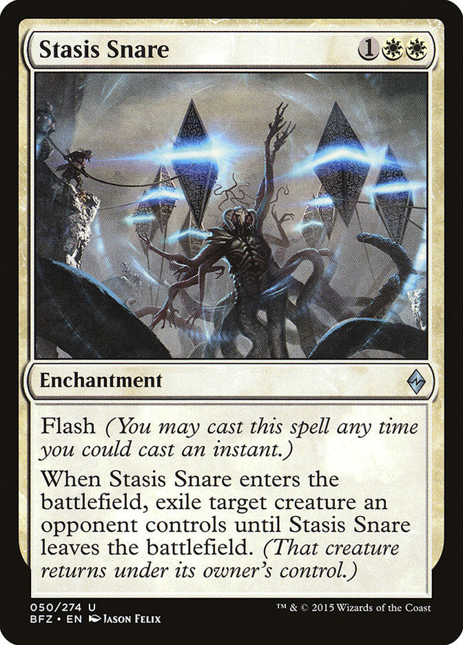 Stasis Snare [Battle for Zendikar] Magic: The Gathering