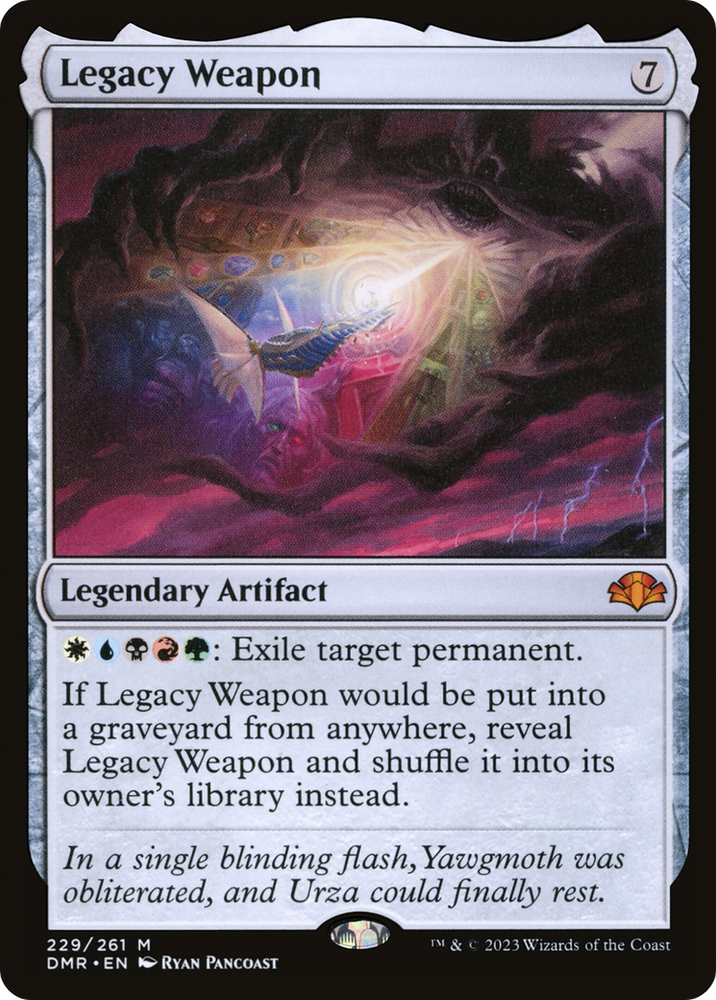 Legacy Weapon [Dominaria Remastered] Magic: The Gathering