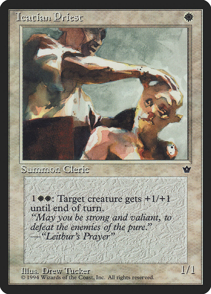 Icatian Priest [Fallen Empires] Magic: The Gathering