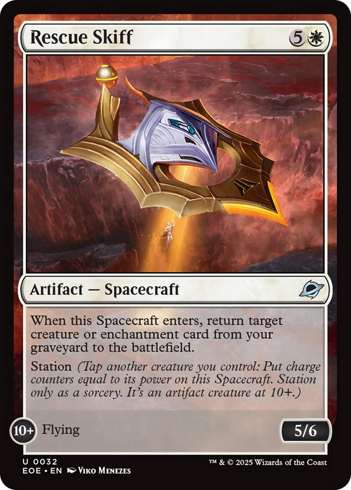Rescue Skiff [Edge of Eternities] Magic: The Gathering