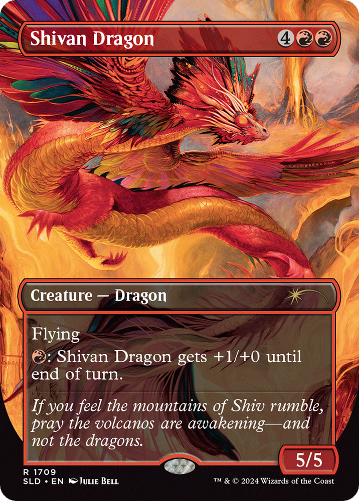 Shivan Dragon [Secret Lair Drop Series] Magic: The Gathering