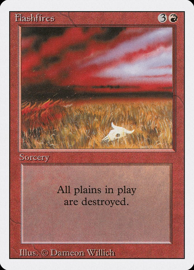 Flashfires [Revised Edition] Magic: The Gathering