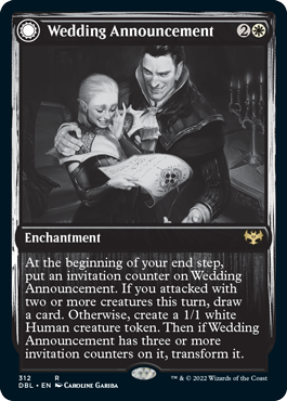 Wedding Announcement // Wedding Festivity [Innistrad: Double Feature] Magic: The Gathering