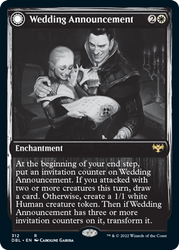 Wedding Announcement // Wedding Festivity [Innistrad: Double Feature] Magic: The Gathering