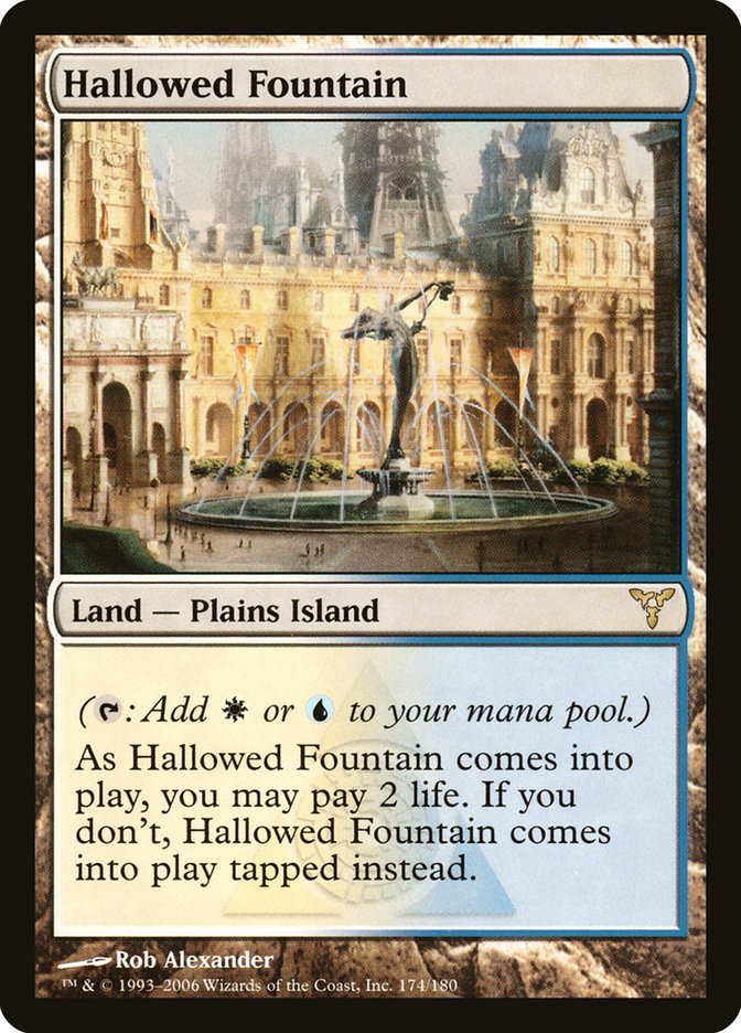Hallowed Fountain [Dissension] Magic: The Gathering