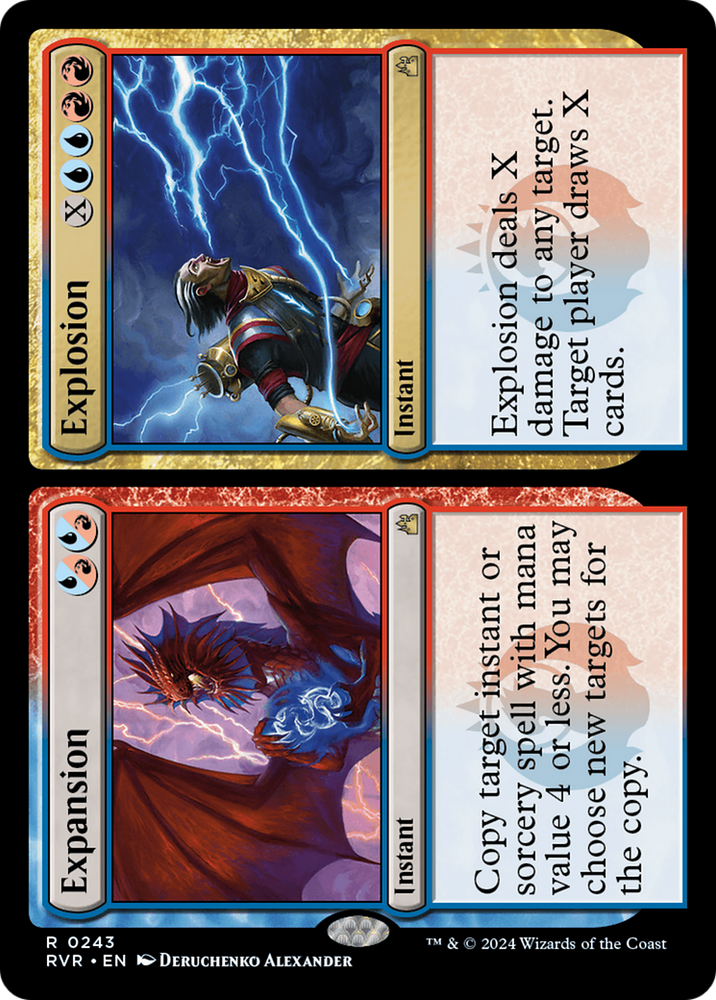 Expansion // Explosion [Ravnica Remastered] Magic: The Gathering