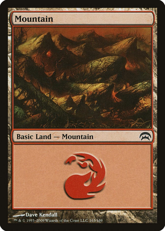 Mountain (163) [Planechase] Magic: The Gathering