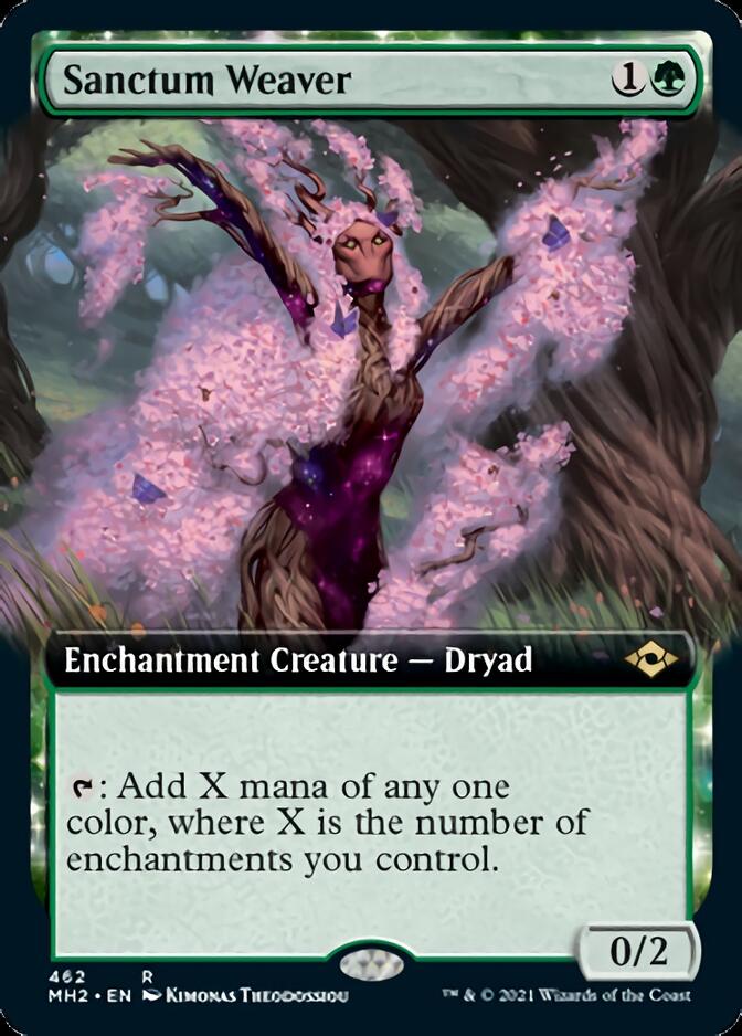 Sanctum Weaver (Extended Art) [Modern Horizons 2] Magic: The Gathering
