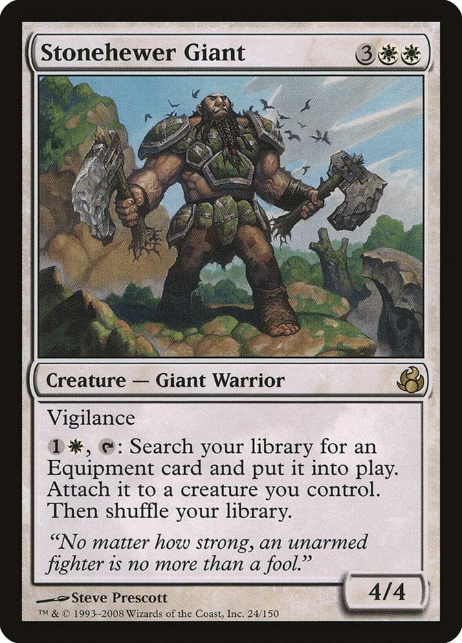 Stonehewer Giant [Morningtide] Magic: The Gathering