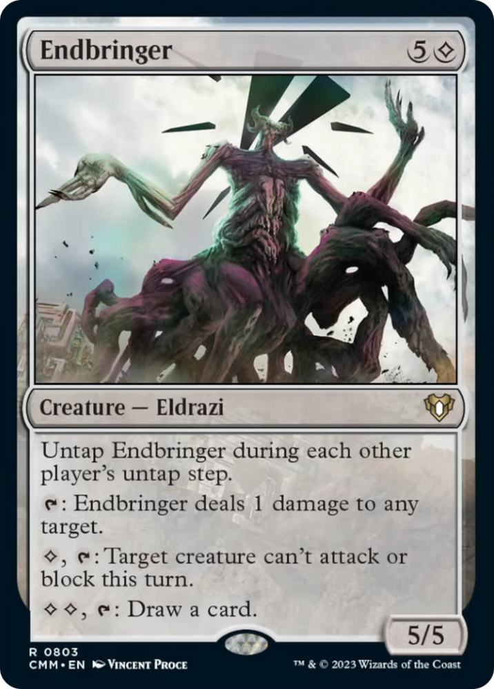 Endbringer [Commander Masters] Magic: The Gathering