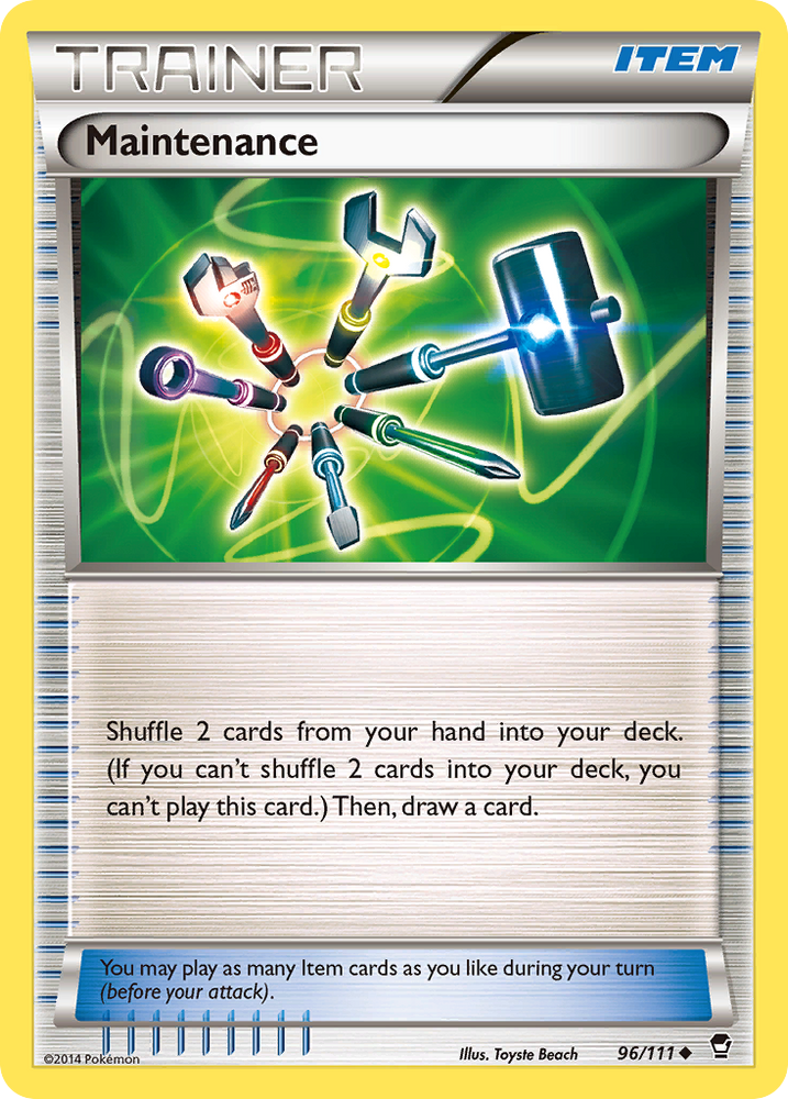 Maintenance (96/111) [XY: Furious Fists] Pokémon