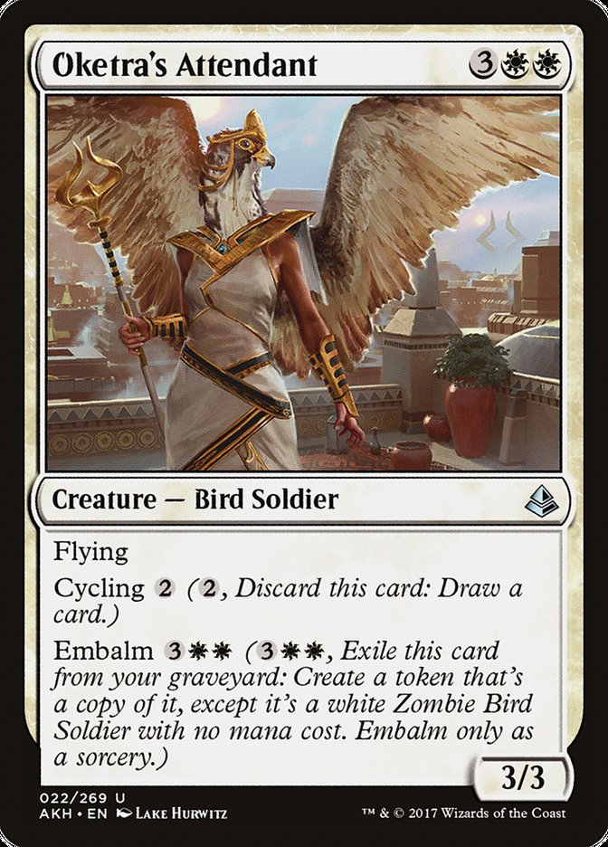 Oketra's Attendant [Amonkhet] Magic: The Gathering