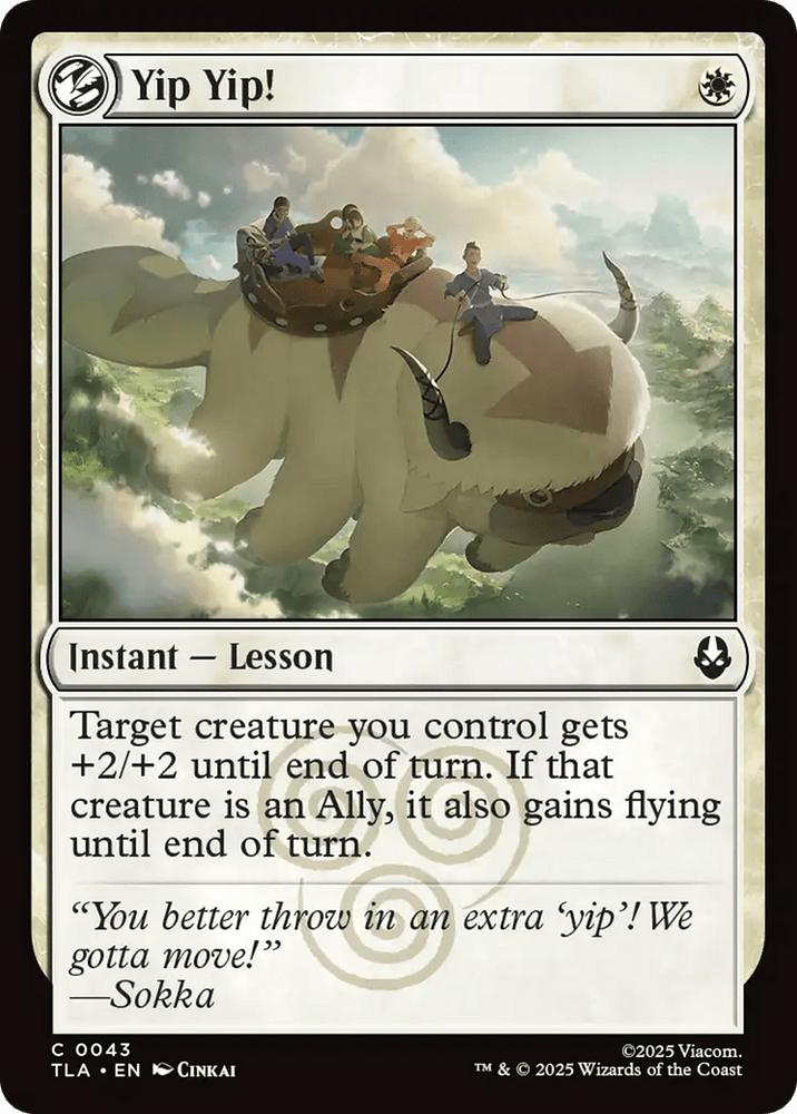 Yip Yip! [Avatar: The Last Airbender]